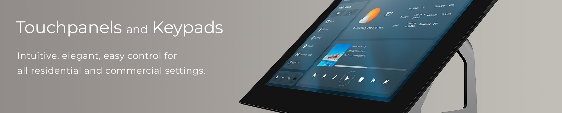 Touchpanels & Keypads