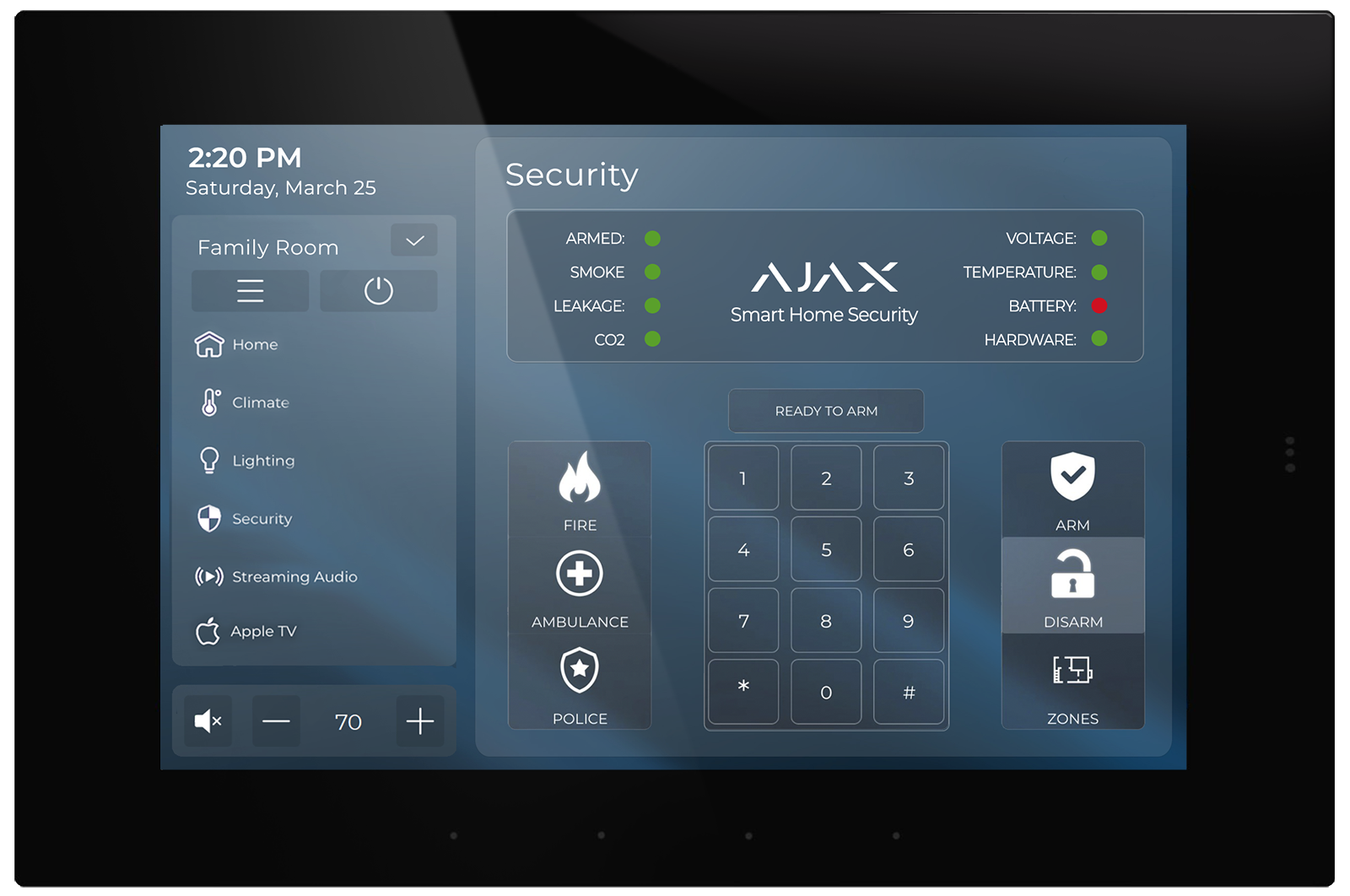 RTI announces integration with Ajax professional security systems.